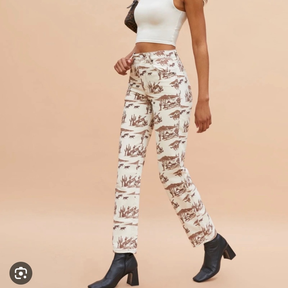 Reformation Sonora High Rise Straight Jeans